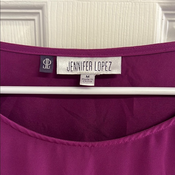 Jennifer Lopez Women's Purple Top - Picture 2 of 5